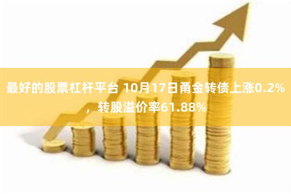 最好的股票杠杆平台 10月17日甬金转债上涨0.2%，转股溢