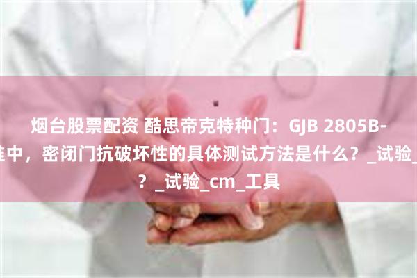 烟台股票配资 酷思帝克特种门：GJB 2805B-2021标